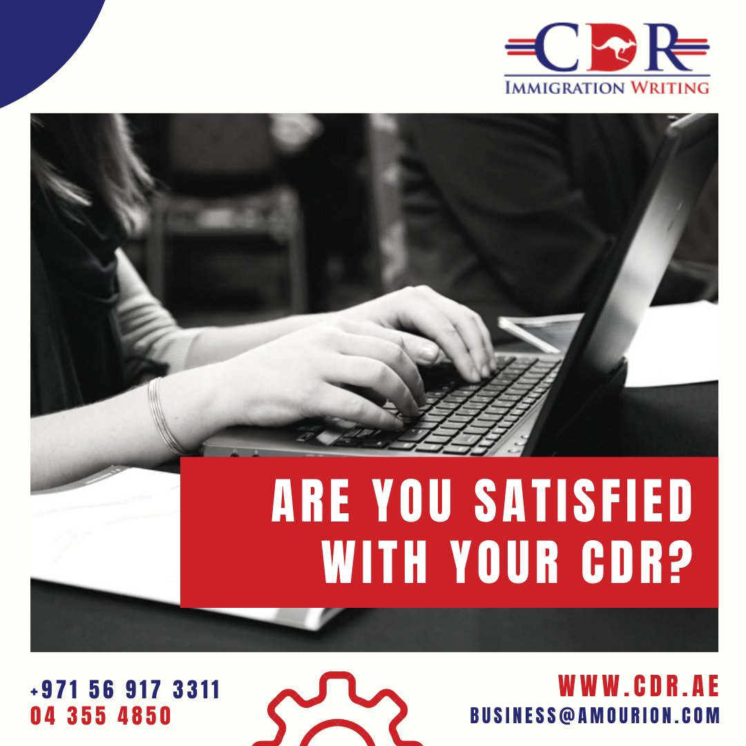 cdr_ae's tweet photo. Having a CDR written elsewhere and doubtful of its quality and integrity? Get in touch with our proven CDR writers and we’ll give you a second opinion that’ll possibly save you from the pain of rejection.
Visit us at https://t.co/Ij1ElqQAz9 for more.

#cdrwriting #writingservices https://t.co/DBOpMEd32Y