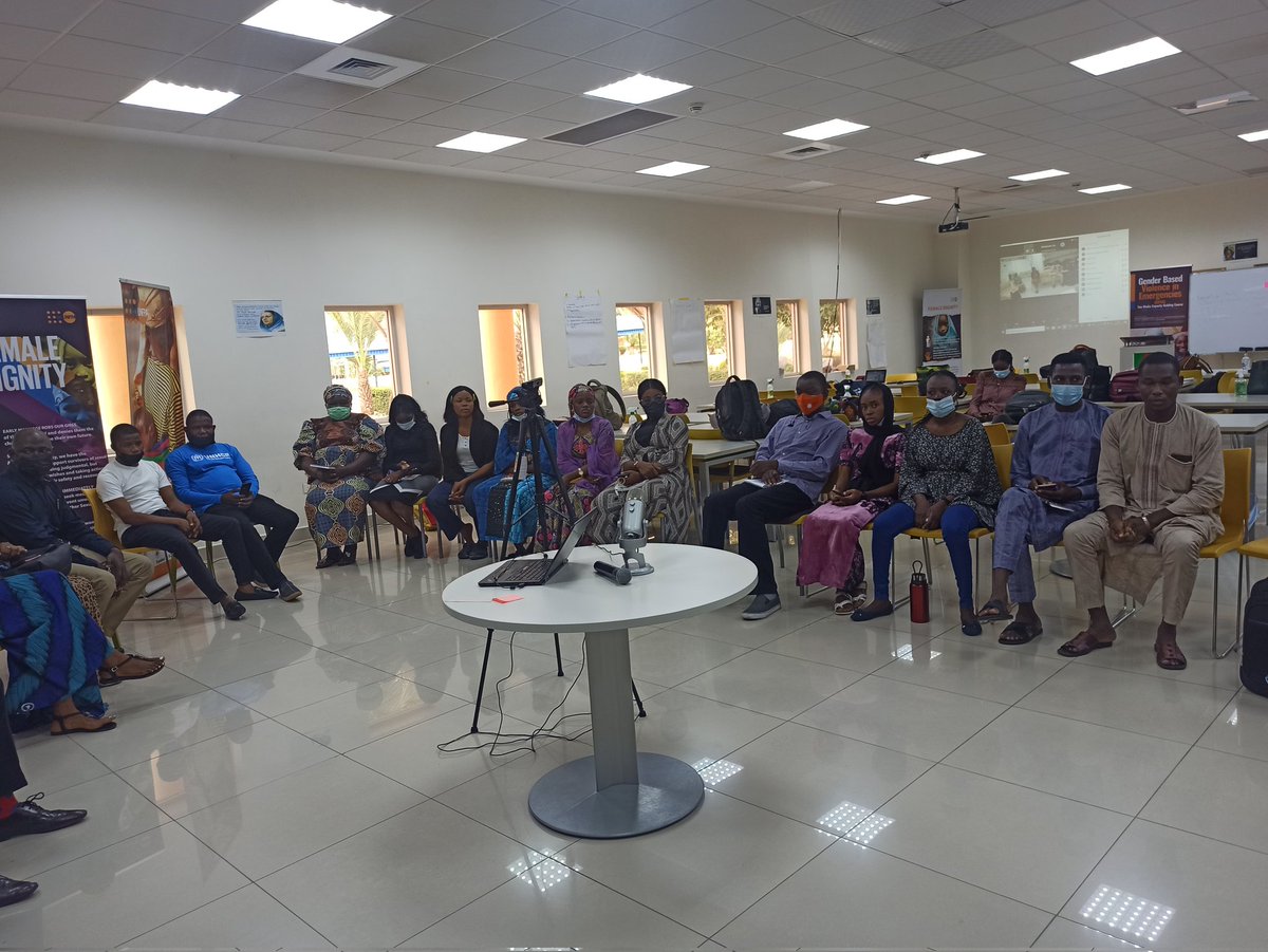 This morning, participants of the #GBViE course here at <a href="/AUNigeria/">AUN</a> in collaboration with <a href="/UNFPANigeria/">UNFPA Nigeria</a> reflect on their experience of legal response to GBViE. Knowledge is power!