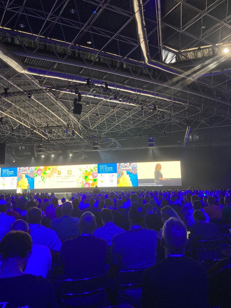 kiratech's tweet photo. @KubeCon_ #Valencia here we are! Let’s start with a great #keynote! So excited to be here!
#KubeKira #wedevopsit #kubecon https://t.co/4SyTLrow0i