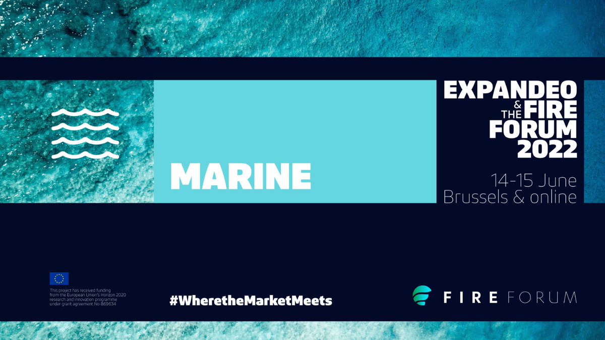 🔎Highlights for the #marine &amp; #maritime sector during #EXPANDEO &amp; #FIREforum:
🎙️#EOevangelists Eva Haas &amp; <a href="/JuanPeaIbaez2/">Juan Peña Ibañez</a> with conclusions from FIRE workshops
📃Zoi Konstantinou <a href="/EU_MARE/">EU Maritime & Fish</a> presenting policy news
👉join us in Brussels or online on 14 June: expandeo.earsc.org