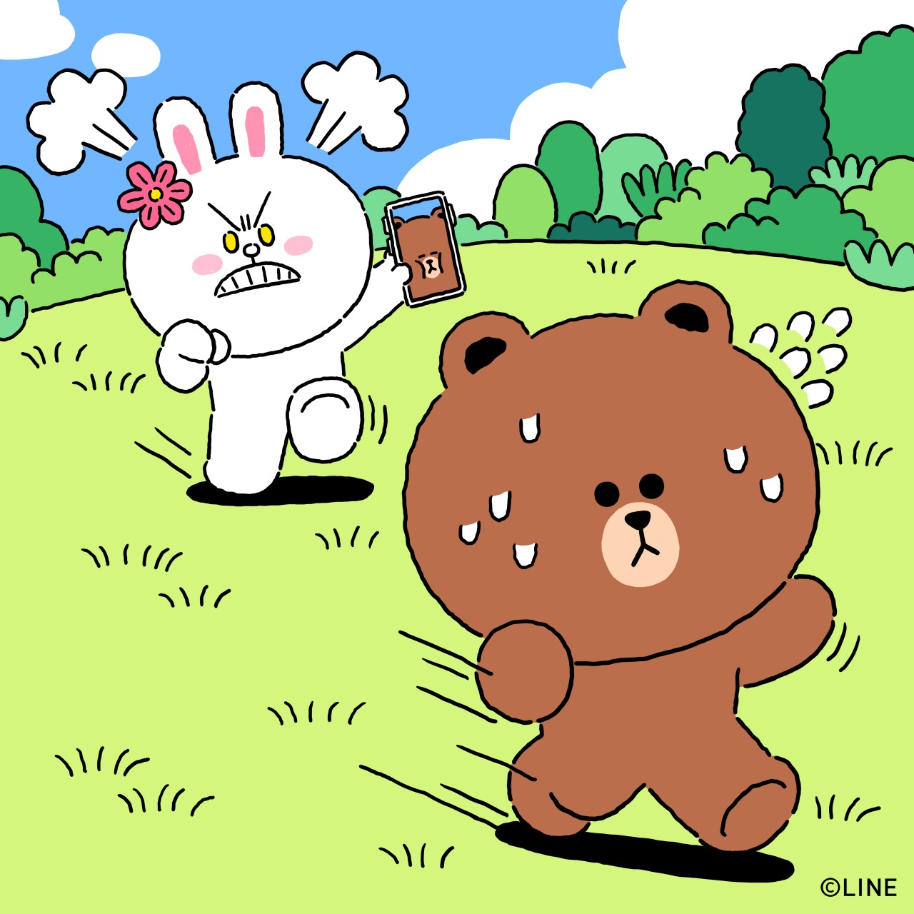 Line Friends Japan 彼女と鬼ごっこする方法 Jpg 写真 カップル 鬼ごっこ イタズラ ブラコニカップル ブラウン コニー Linefriends T Co 5nq6h99ws8 Twitter