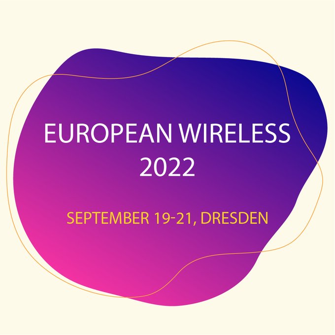 6gLife's tweet photo. Due date shifted! Until 23rd of May papers can be submitted for the #EuropeanWireless 2022 - the key venue for #researchers in wireless #communications and #networking.
More information: 👉https://t.co/K9HsABt0Dm
#tactileinternet #6G @BMBF_Bund @TU_Muenchen https://t.co/I4GrMZkxSZ