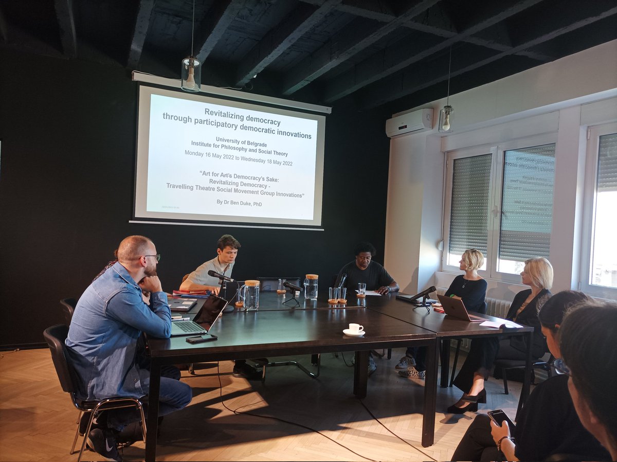 IFDT_Beograd's tweet image. First presentation of the third and the final day of the conference just started.
@BojanBaca @salomedundua @BenDuke9 @Gazela_Pudar Tamara Karaia, Nathan Siegrist, Irena Fiket i Jelena Vasiljević.

#AngažovanaMisao #EngagedThought #IFDT #ActWB @EnTrust_Project #democracy
