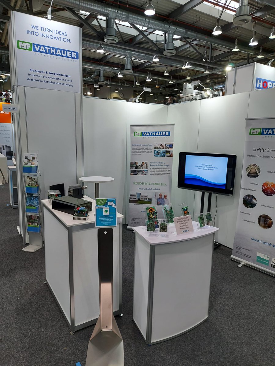 Messetag 1 von 2 auf der <a href="/aaamesse/">allaboutautomation</a> in #Heilbronn. Besuchen Sie uns auf unserem Stand B-221 heute noch bis 17 Uhr. Das Team von <a href="/Vathauer/">MSF-Vathauer Antriebstechnik</a> freut sich auf Sie.
Schnell noch Gratisticket sichern > registration.gesevent.com/survey/0g49h9e…