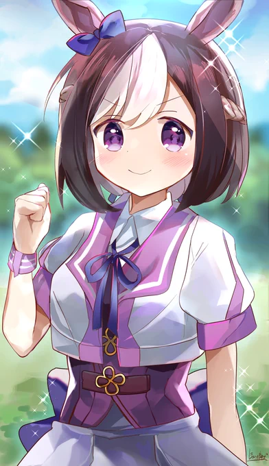 #100日チャレンジ
#ウマ娘
#ウマ娘プリティーダービー
30日目、スペシャルウィーク 