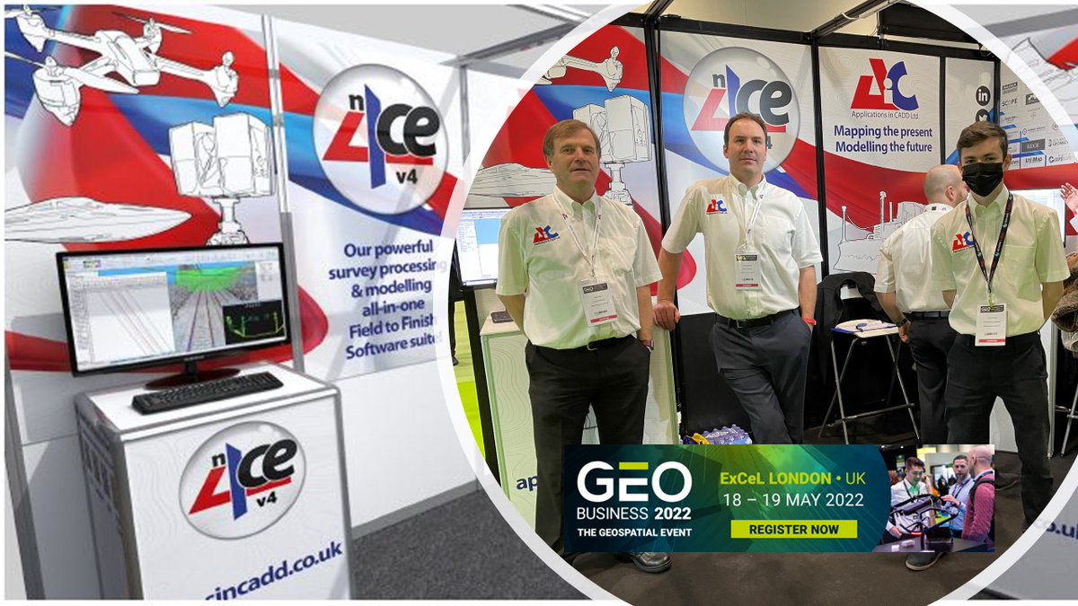 appsincadd's tweet image. We&apos;re ready!! Good to be back at @geobusinessshow Come and say hello, we&apos;re on stand GE16 👋👋
Catch up with the latest n4ce updates and all the AiC gossip 😁
#n4cesoftware #geobiz #geobusiness2022 #comeandseeus