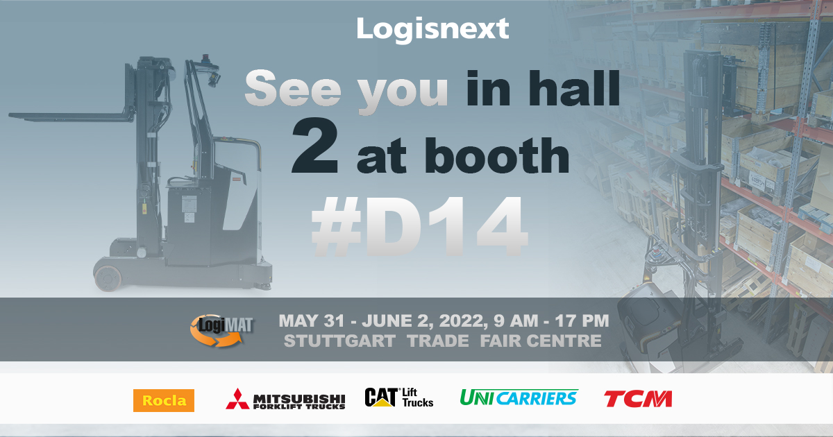 RoclaAGV's tweet photo. Interested in gaining a competitive advantage through optimal #automation? We are looking forward to introducing a new solution family that ensures agile and efficient operations in #mixedfleet environments.
See you at #LogiMAT2022 in hall 2 at stand D14!
#AutonomousVehicles https://t.co/qqa3CPIPPu