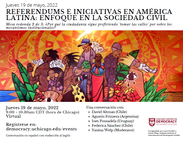 Welpita's tweet photo. Los referendos en América Latina, un enfoque desde la sociedad civil.
Con @inespousadela y @fedestaniak @ciudadania_i @daltmano @agustinfrizzera Organizamos con @lauescuder #ChicagoCenter
Is tomorrow, register now https://t.co/XdsrvAopO2
In Spanish with English translation https://t.co/qfv936q2yV