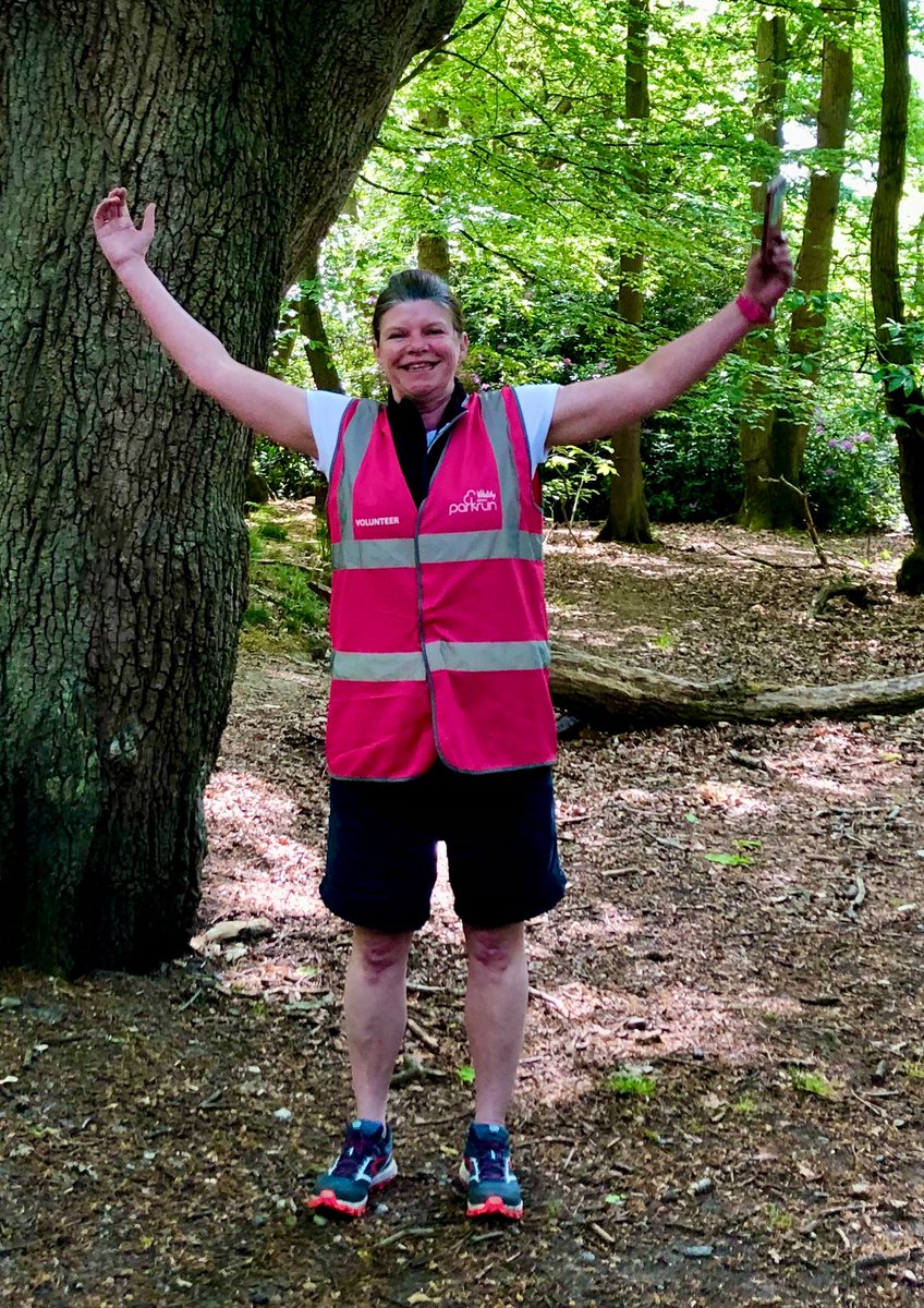 How happy does volunteering make you Jane? We're looking quite short this week on the roster front. We still need the following volunteers:
3 x Marshals 
1 x Finish Tokens 
1 x Close Down
Please let us know below or e-mail homewood@parkrun.com if you can help out.
Thanks.