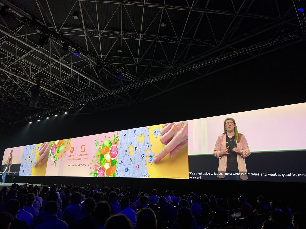 Cluster API being featured at today's #KubeCon keynote with <a href="/MercedesBenz/">Mercedes-Benz</a> sharing their 7 years of experience.