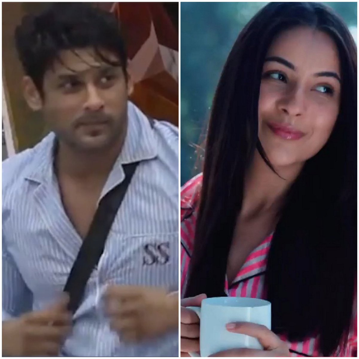 His n hers Cetaphil and customised stripped Pjs 

#SidNaazKaCetaphil