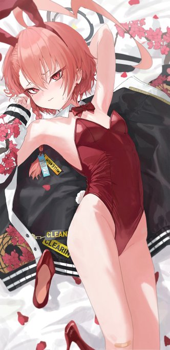 8+0.2番目  『美甘ネルver.バニーガール』『こういうの、他のやつには言うんじゃねーぞ?』#ブルアカ 