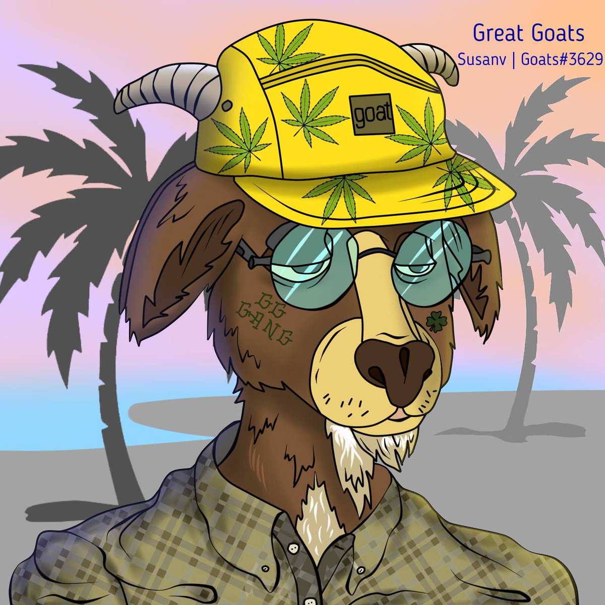 K0nradx's tweet photo. Hello to all. This is my second art for @GreatGoatsNFT. In the next post there will be a video of how I created this art. I try so hard, but I'm very afraid that they won't notice me... Please support me.✍️
@xCodeRed5 @CraniumLabs @nottysol @trent @ElmoDimen @Gabs_Plannn https://t.co/6a7WS8vGyO