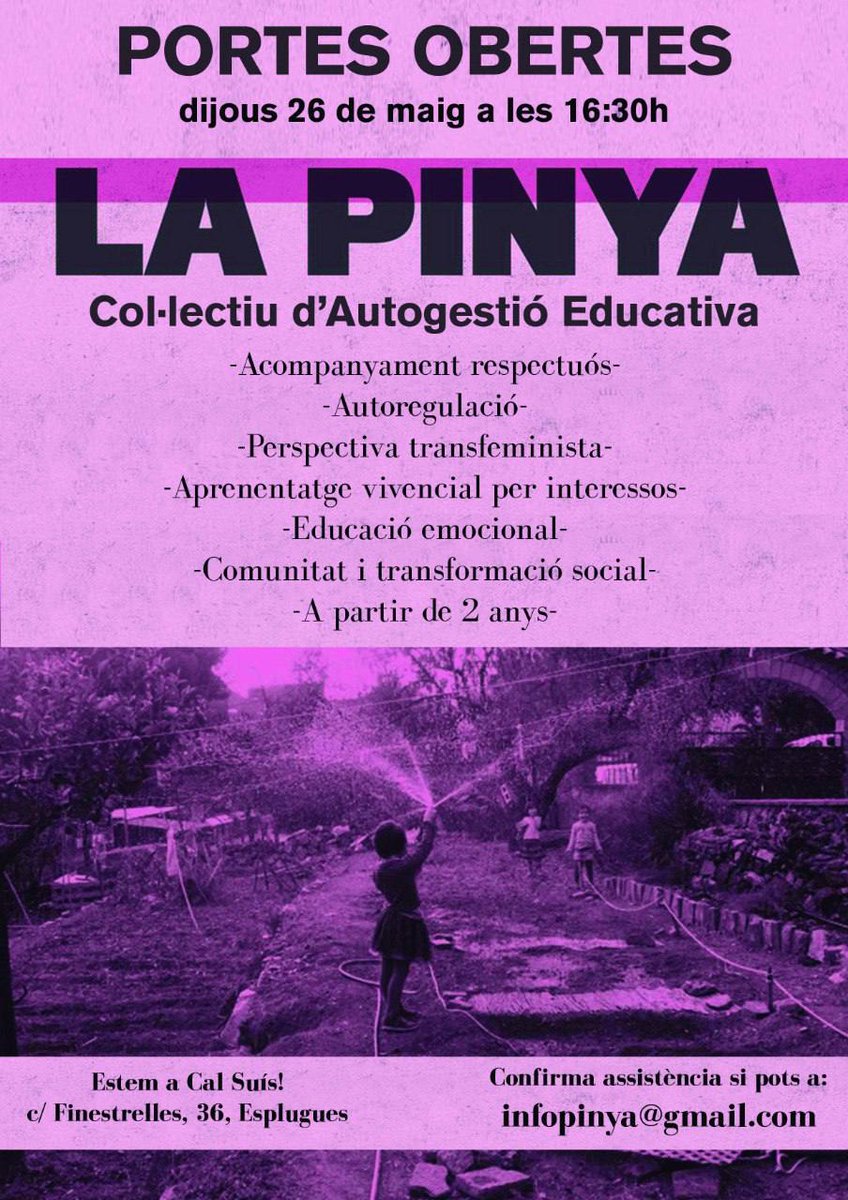 A lapinya.org busquem pinyones, grans i petites per generar alternatives al heterocisendopatriarcat capitalista!