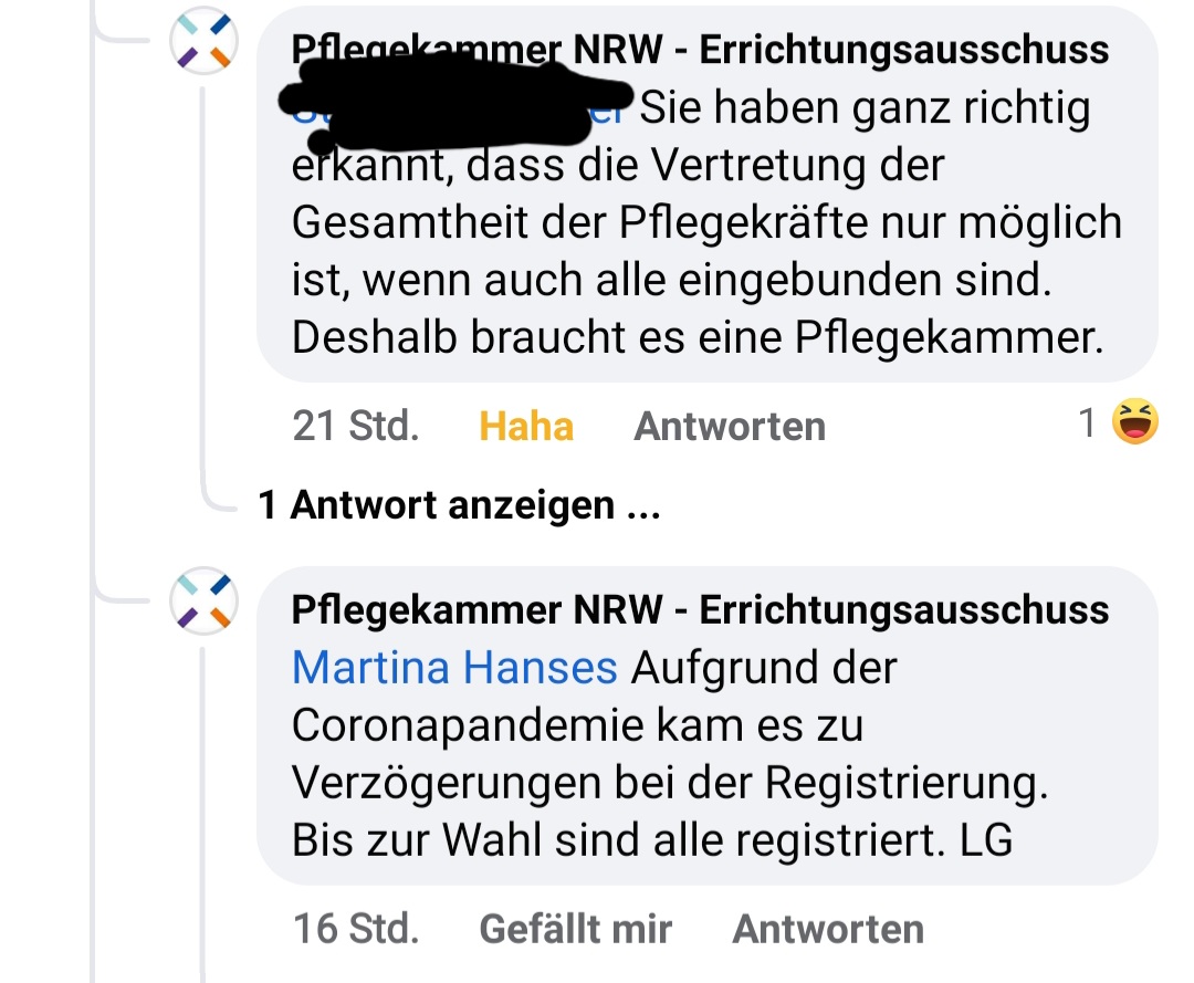 nils_meer's tweet photo. @sandra_postel @marionries517 @NrwPflegekammer @SchwS82 @HunoldPeter Also immernoch um die 70.000.
Dann wird die Aussage des EA ja sportlich,dass bis zur Wahl alle registriert sind. https://t.co/9SZeP64w6c