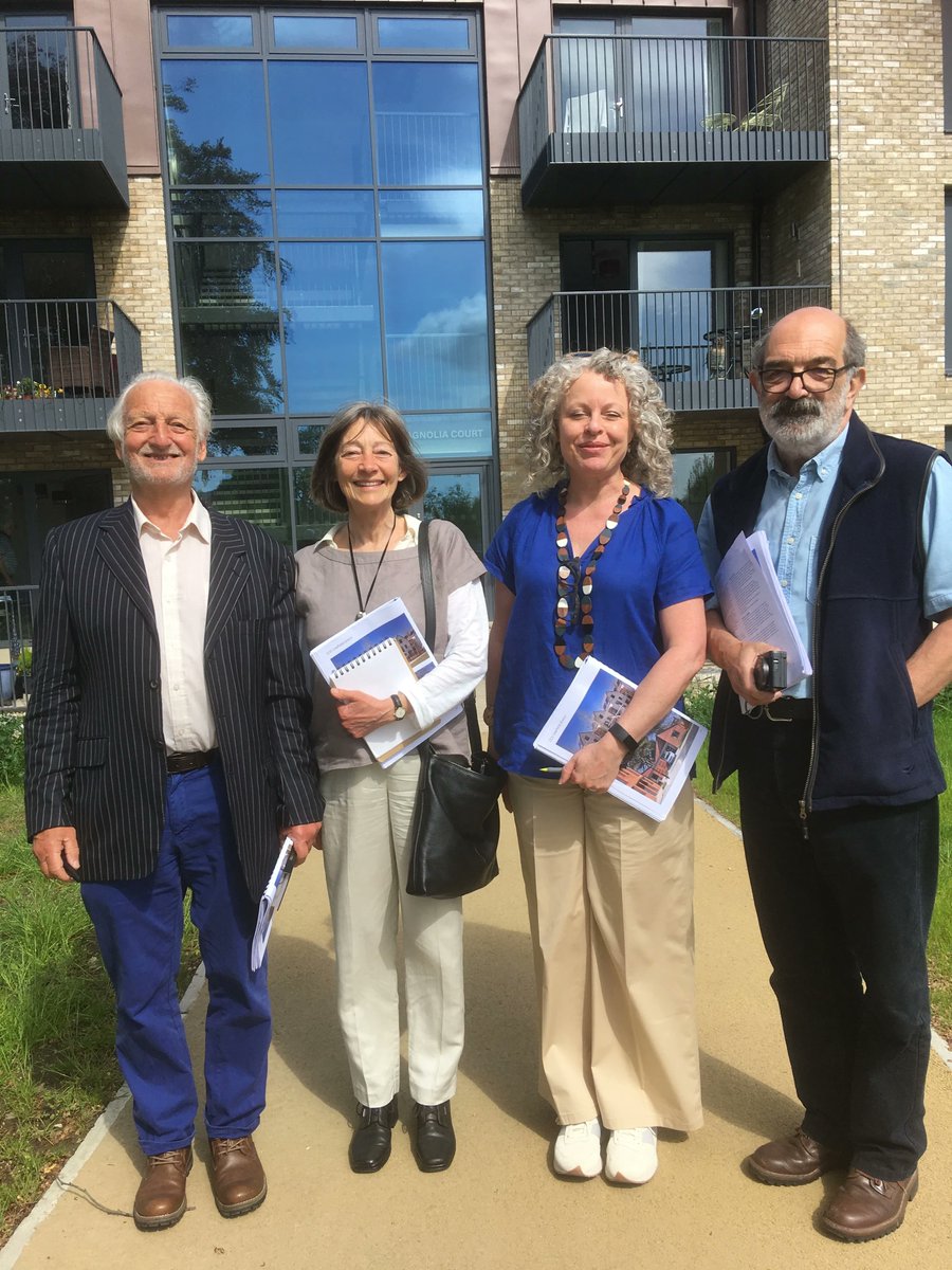 YorkDesignAward's tweet photo. Many thanks to our judges Professor Brian Edwards, Janine Riley, Nicky Watson @JDDKarchitects and Andy Davey @simpsonandbrown who have spent the past two days visiting all the projects that have entered the 2022 #York Design Awards. Winners will be announced on 4th July. https://t.co/aCUqul2YIu