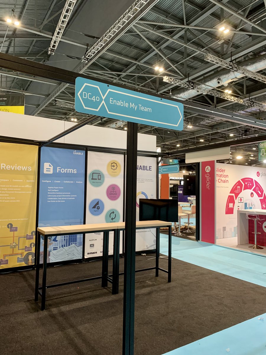 Come see us at Stand DC40 today and tomorrow at Digital Construction Week #dcw22