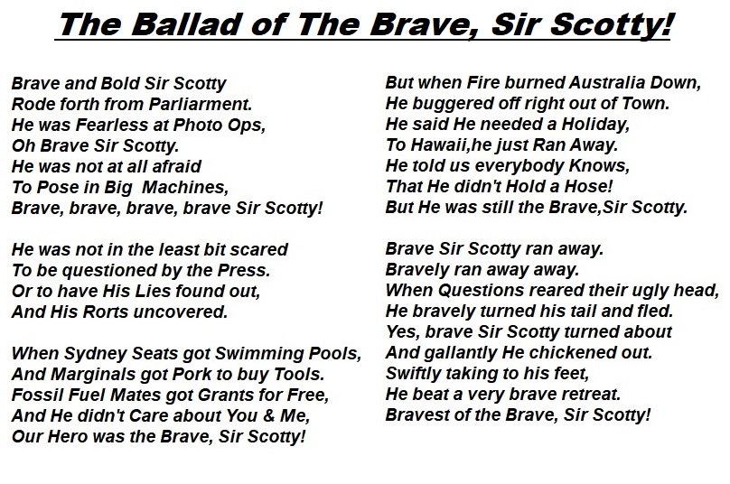 Cellmate101's tweet photo. @Sarah_Collard_ @ShubaSKrishnan That's #SkidMarkScotty's Go-To reaction every time he gets a Question he doesn't like. Blurt out some irrelevant #ScomoBabble word salad that has zero to do with the question, then run away!ππππ‘ https://t.co/GrNYkdGvzv