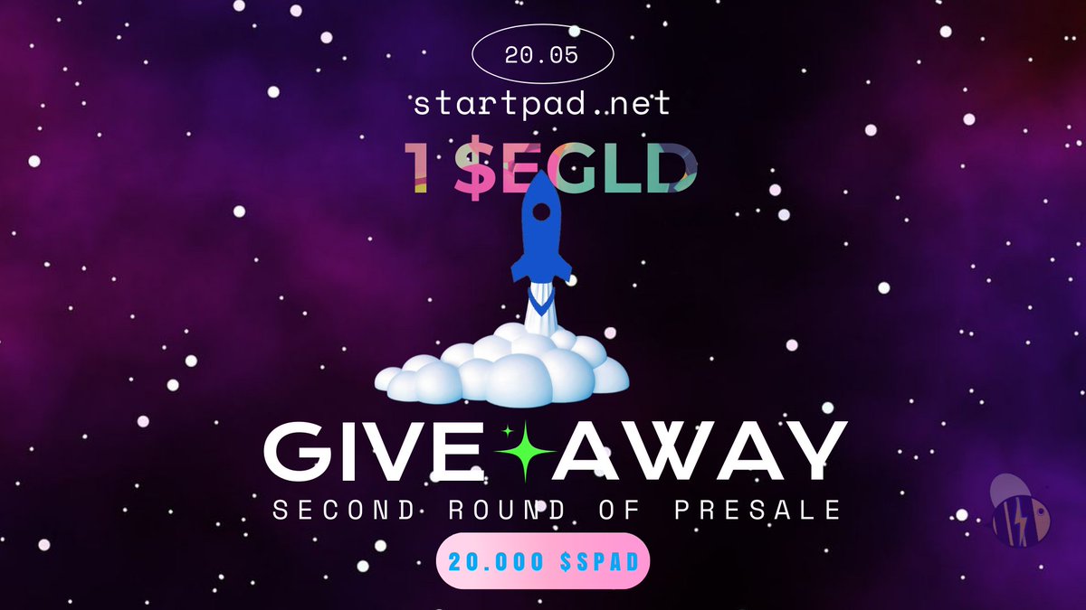 BeeSh0cK's tweet photo. 🐝Hej! #ElrondCommunity⚡️

3rd day of the #BeeShocK6DayGiveaway🎉

#SaveTheDate  
⚡Presale Round 2 on 20th of May

🥇 90$=20.000 $SPAD ~ 1 $EGLD

How to win these prizes👇

✅Follow @esdtstartpad  &amp; @BeeSh0cK
✅RT &amp; ♥️(🎯bonus send kudos to @esdtstartpad)
✅Tag 3 friends

⏳48H https://t.co/VbzFhEiGfW