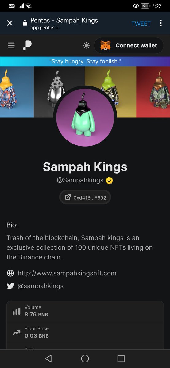 <a href="/irzzwani/">IRZZ</a> <a href="/Bakan3koVerse/">Bakaneko</a> @FrameOfMindNFT <a href="/Sampahkings/">Sampahkings</a> Screenshot!