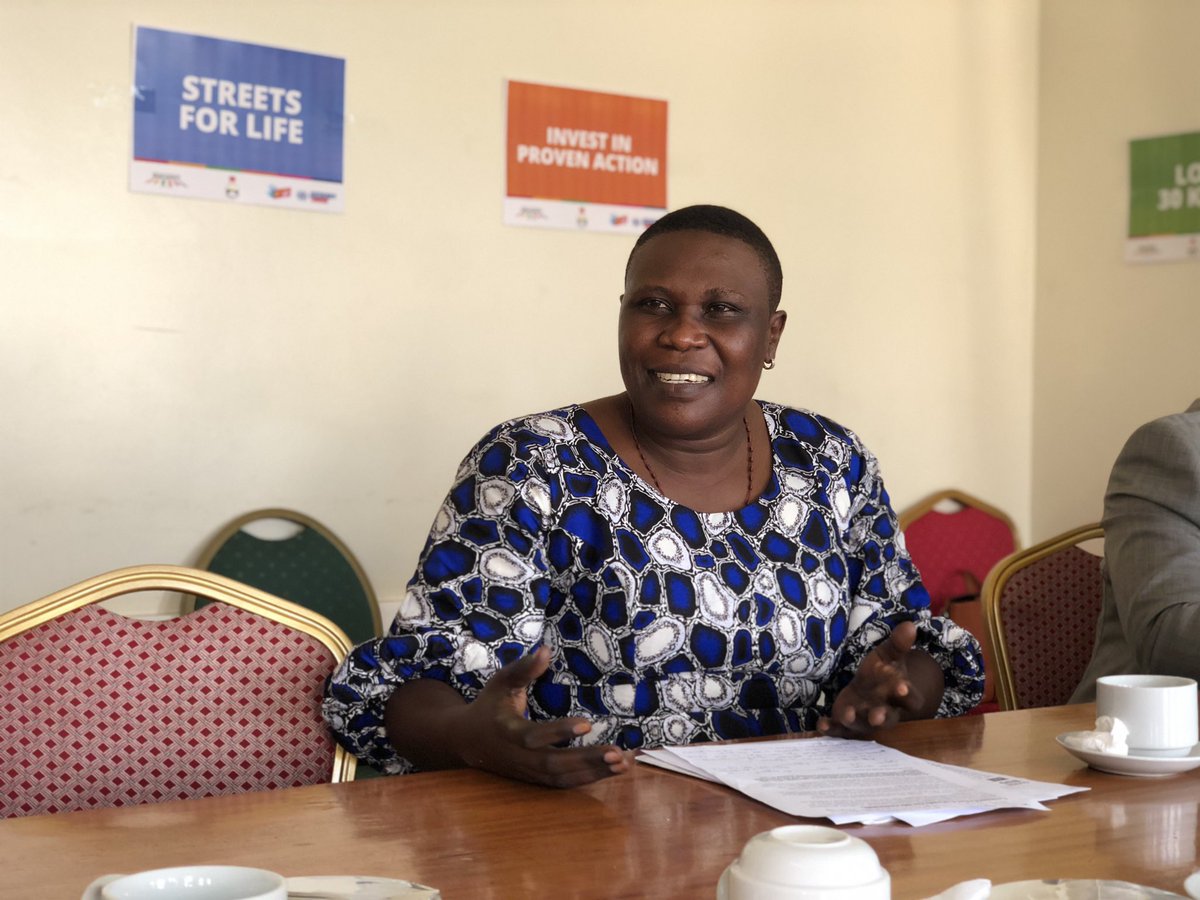 URRENO1's tweet photo. @HonObigah shares on how having a close relative turned disabled by an accident has made her personally passionate about road safety and committed to supporting it. #Love30 #StreetsForLife #CommitToAct https://t.co/jqzuTDjMqB