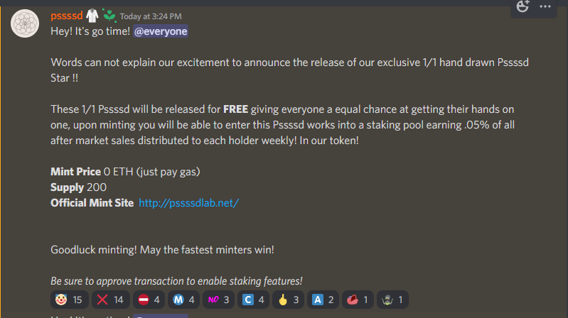 CengCengPoNFT's tweet photo. I got this message, please be careful from any suspicious things like this! (1) picture from MG discord who shared by @BlockChainLovr_ ; (2) picture, in the pssssd lab discord too I found it by myself @ThePossessedNFT . Please guys be carefull!!!
#StaySafe #preventscam #security https://t.co/8kgxKmCb9v