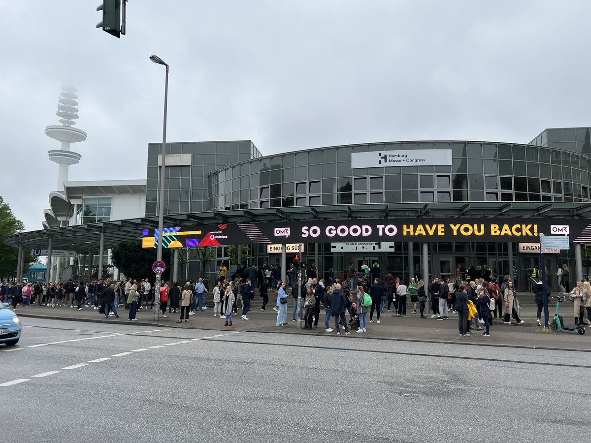 Ja moin! #OMR22 (Tag 2 mit einem bild von Tag 1, weil halt keine Zeit)