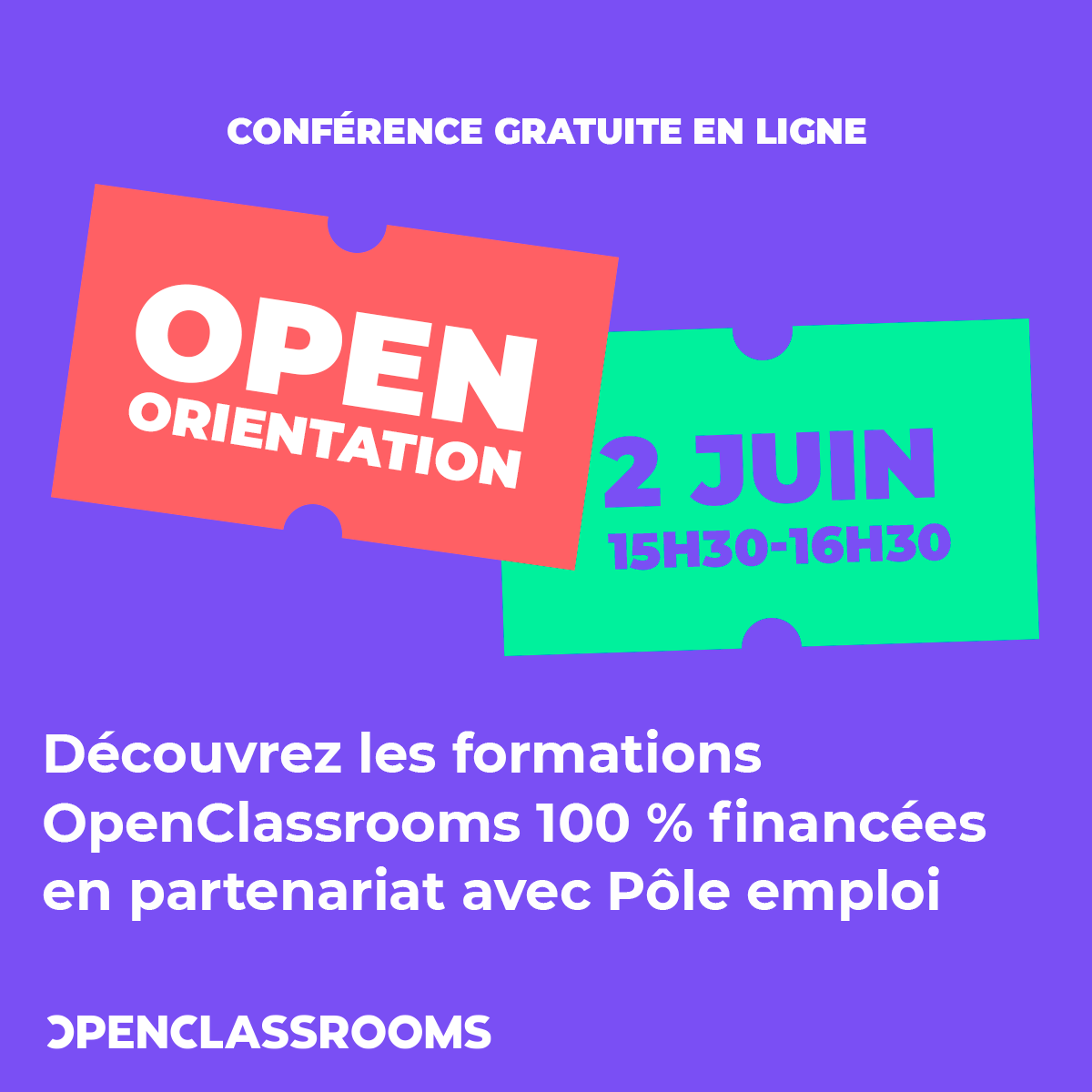 OCFrance's tweet photo. Webinaire #OpenOrientation
gratuit pour tous les demandeurs d'emploi
Vous pouvez débuter en quelques clics une formation pour apprendre de nouvelles compétences & évoluer vers un métier recherché par les recruteurs
https://t.co/HLeZGZvxFZ https://t.co/x8h9FGGJf6