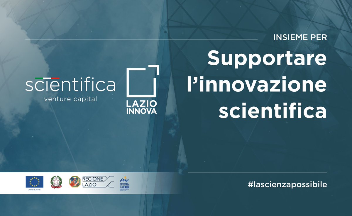 LazioInnova's tweet photo. ❗️Scientifica Venture Capital e #InnovaVenture, fondo di #venturecapital della @RegioneLazio gestito da Lazio Innova, hanno sottoscritto un’importante partnership a sostegno delle #startup del Lazio👇
https://t.co/58jm86Yp77 https://t.co/RXmBtwmCuM