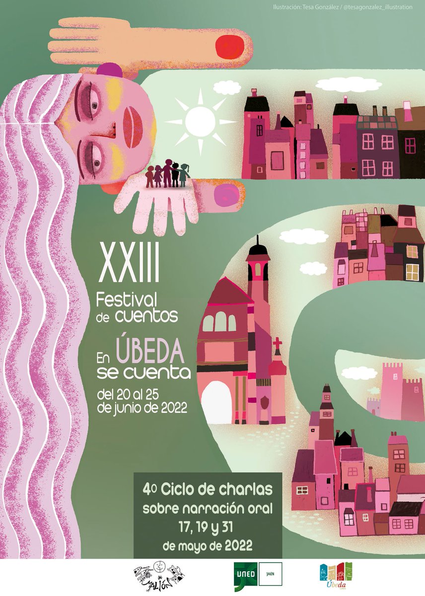 PROTEJA (@asoc_proteja) on Twitter photo Arranca la XXIII Edición del Festiva <a href="/EnUbedaSeCuenta/">EnUbeda seCuenta</a>
#unedubeda #charlasnarracionoral #teatro #enubedasecuenta2022 #XXIIIfestivaldecuentos2022 #enubedasecuenta2022 #cuentos #narracionoral #cuentosenubeda #cuentacuentos #cuentosinfantiles #cuentosorales #cuentosparaniños #ubeda Arranca la XXIII Edición del Festiva <a href="/EnUbedaSeCuenta/">EnUbeda seCuenta</a>
#unedubeda #charlasnarracionoral #teatro #enubedasecuenta2022 #XXIIIfestivaldecuentos2022 #enubedasecuenta2022 #cuentos #narracionoral #cuentosenubeda #cuentacuentos #cuentosinfantiles #cuentosorales #cuentosparaniños #ubeda