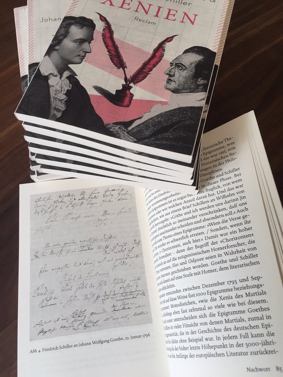 Marcel Lepper (@marcel_lepper) on Twitter photo Frisch aus dem Druck: #Goethe & #Schiller, #Xenien! @ReclamVerlag <a href="/UniLeipzig/">UNIVERSITÄT LEIPZIG</a> <a href="/SAW_Leipzig/">Sächsische Akademie der Wissenschaften zu Leipzig</a> <a href="/KlassikStiftung/">Klassik Stiftung</a> <a href="/Weimar_GSA/">Goethe und Schiller Archiv</a> <a href="/sinnform/">Sinn und Form</a> <a href="/MdMagazin/">Mitteldeutsches Magazin</a> Frisch aus dem Druck: #Goethe & #Schiller, #Xenien! @ReclamVerlag <a href="/UniLeipzig/">UNIVERSITÄT LEIPZIG</a> <a href="/SAW_Leipzig/">Sächsische Akademie der Wissenschaften zu Leipzig</a> <a href="/KlassikStiftung/">Klassik Stiftung</a> <a href="/Weimar_GSA/">Goethe und Schiller Archiv</a> <a href="/sinnform/">Sinn und Form</a> <a href="/MdMagazin/">Mitteldeutsches Magazin</a>