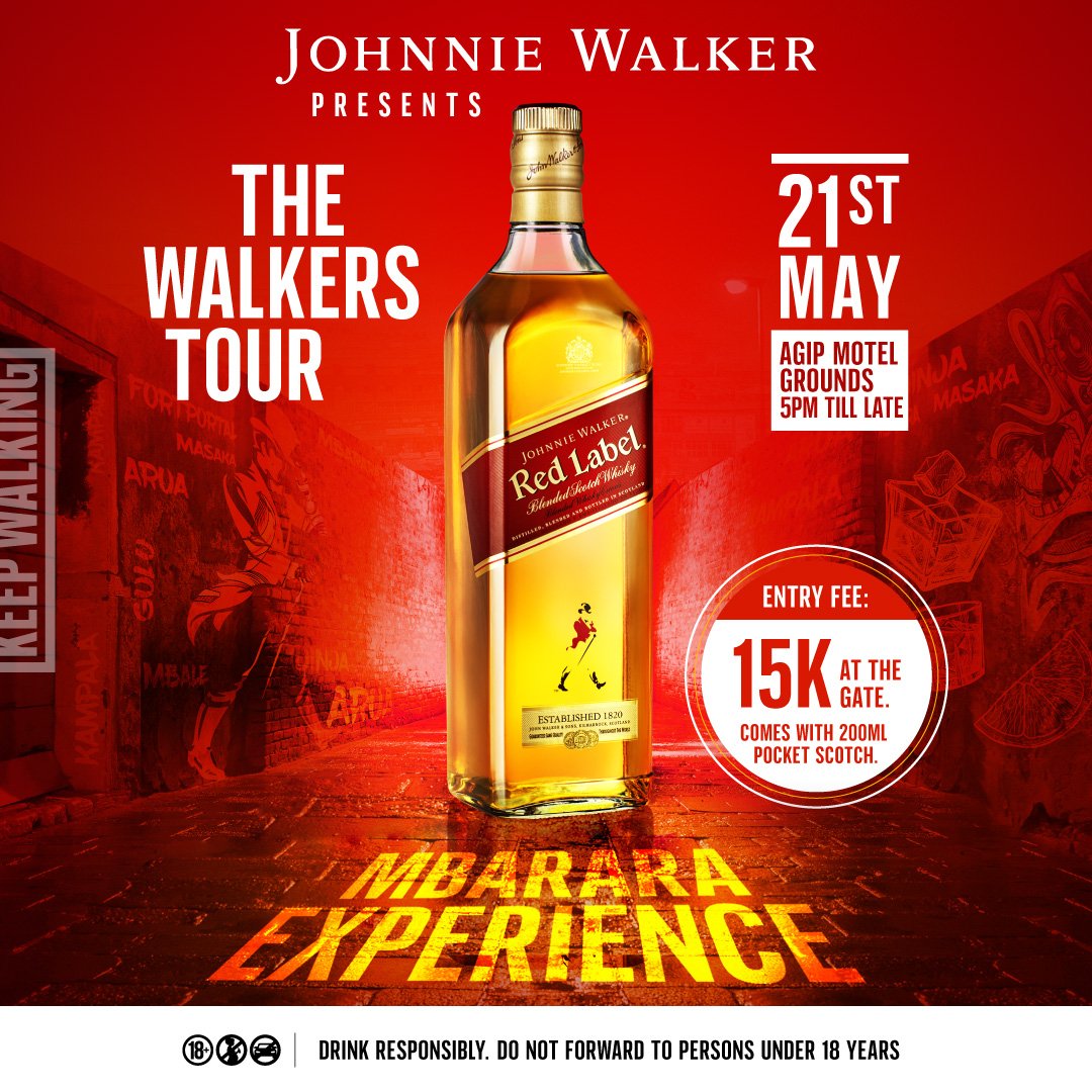 theonlyjaluo's tweet photo. Mbarara are you guys ready? I have been told by a reliable sorce that Mbarara has hot kyanas per capita compared to Kampala. We need to test this theory. Save that money 21st May is the date.
#WalkersTour Mbarara 
#PaidPartnershipWithDiageo
@johnniewalkerug https://t.co/Rcjs5sGVT6