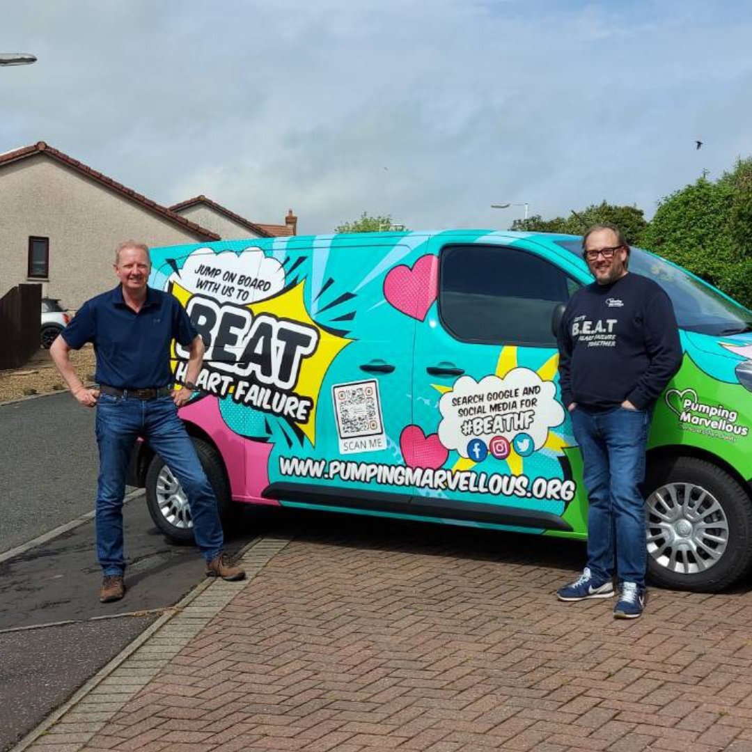 I continued my Scottish tour yesterday visiting Patient Educator Stephen in Glenrothes 🏴󠁧󠁢󠁳󠁣󠁴󠁿

It's amazing to have so many Marvellous people #TalkingAboutHeartFailure

If we can raise awareness and educate others on the condition then we can #BeatHF ❤️