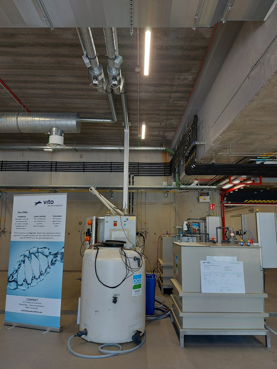 waterclimatehub's tweet image. The door of #VEGiTEC @ugent is open, and the @waterclimatehub could not be more enthusiastic about being part of this project! 🙌

Interesting talks on the importance of #sensors and future perspectives for developing the test facilities on  #innovative #water technologies.