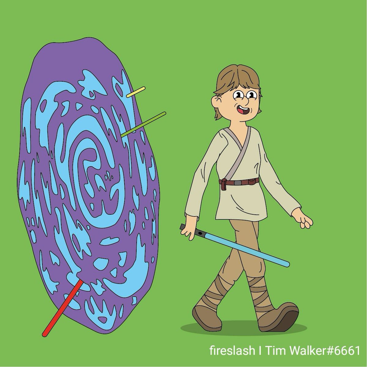 AndrejSamcov's tweet photo. So, my Star Wars x @MultiversalWalk fan art collection is ready😉 @leti__mendez  @AndreBoyd18 @RobertoM0109 @J3susB1ack @B0bbyBoucherJr @alpham0n @notsofungibles @notsofungibles @bluefungibles #WeAreAllTim #FirstWalker https://t.co/1y5t1Y5dsX