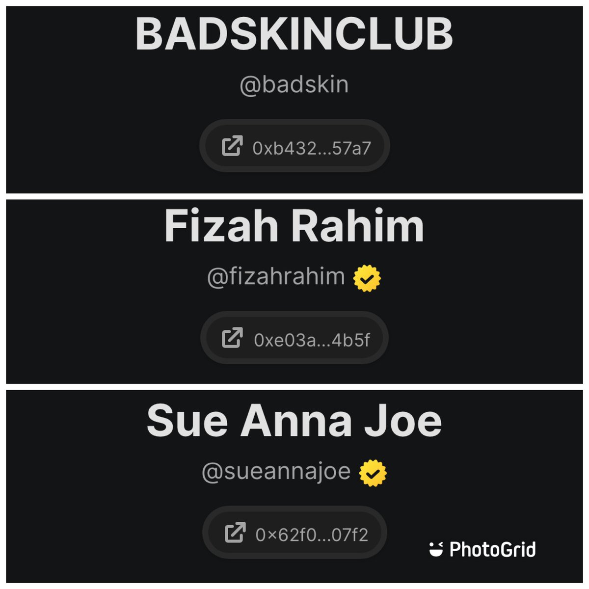 <a href="/irzzwani/">IRZZ</a> <a href="/badskinNFT/">BADSKIN</a> @fizahrah <a href="/SAJNFT/">MrSaj</a>