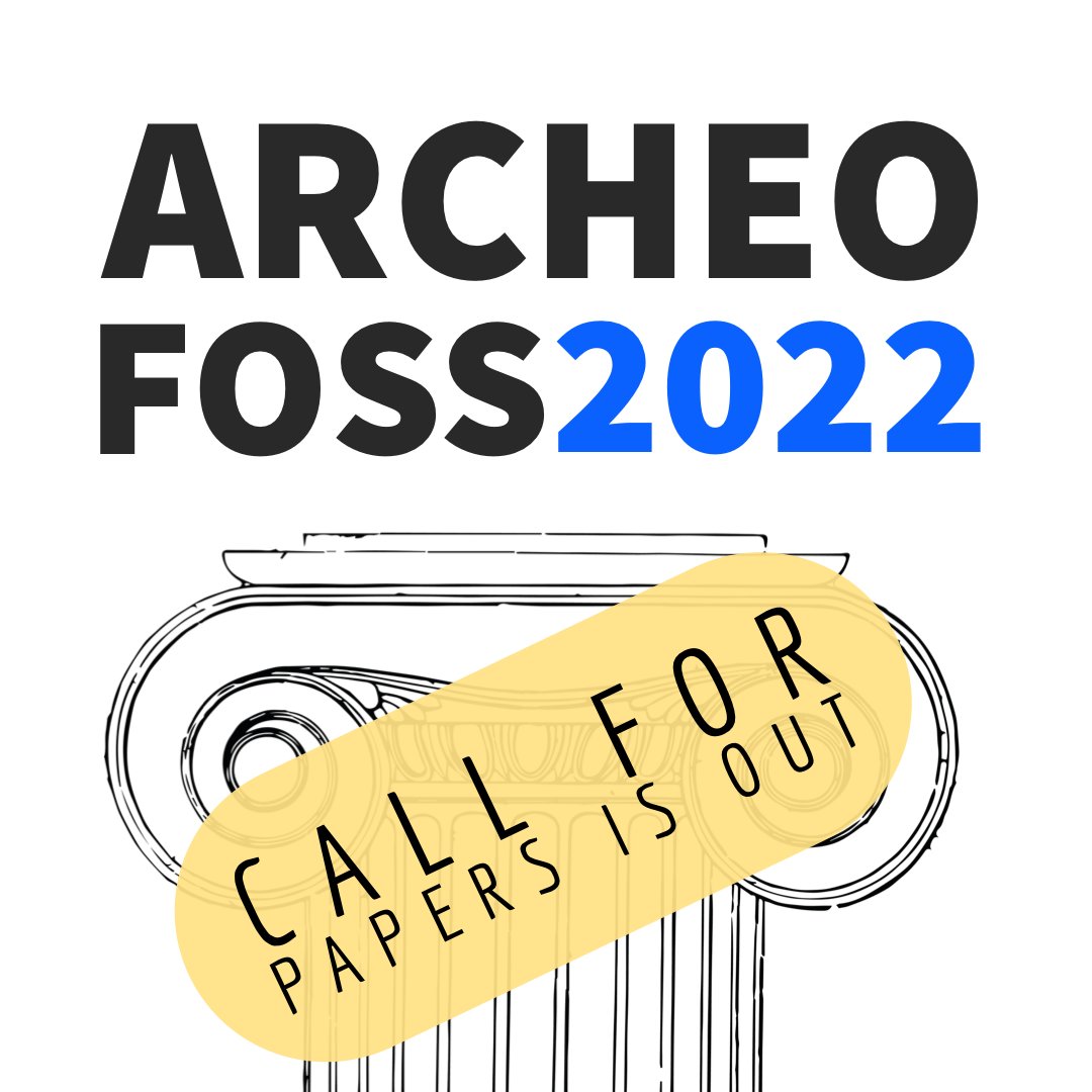 ArcheoFOSS tweet media