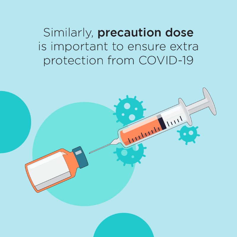 GatesIndia's tweet photo. First Dose - ✅ 

Second Dose - ✅ 

Precaution Dose - ?? 

Ensure the protection of yourself and your loved ones by getting the precaution dose when eligible. @MoHFW_India