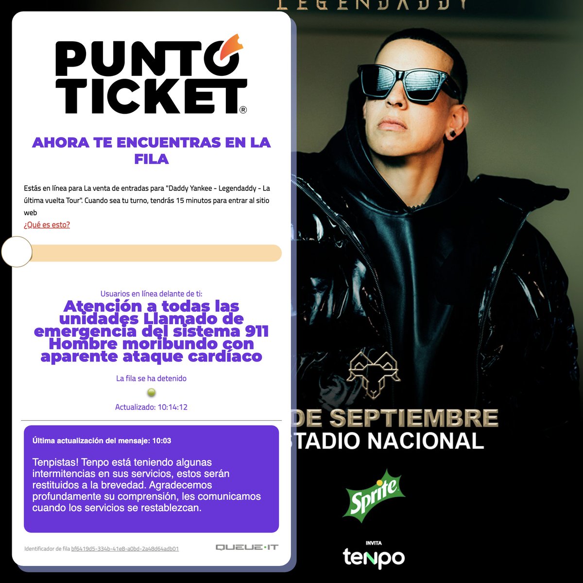 Cambiadechannel's tweet photo. Ya fui bueno.
#Tenpo #DaddyYankee https://t.co/dKUCCXBTr4