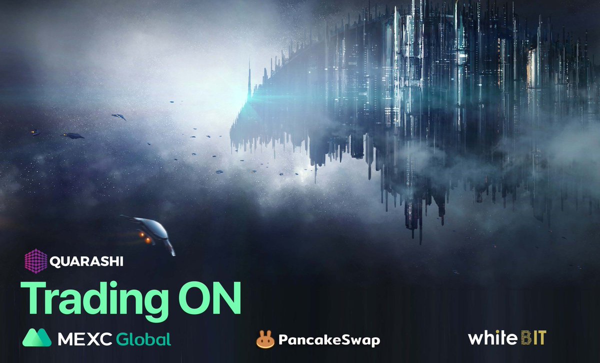 $QUA is now listed on #MEXC #Whitebit #PancakeSwap

💚Sign up: 

mexc.com/en-US/register…

whitebit.com/referral/quara…

PancakeSwap Trading:
pancakeswap.finance/swap?outputCur…

QUA Smart Contract:
bscscan.com/token/0xfd0fd3…

#QuarashiNetwork #QuarashiWallet