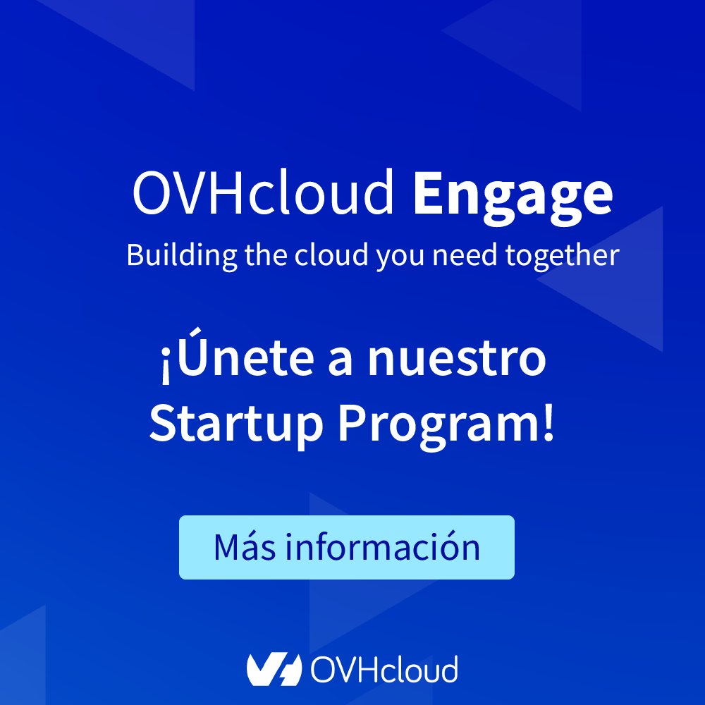 OVHcloud_ES's tweet photo. 🥇 Durante el #OVHcloudEngage celebrado la semana pasada con nuestro @OVHcloudStartup Program Leader, @ClarkeJonathan9, tuvimos el placer de premiar a dos de las #startups más prometedoras de nuestro ecosistema español.
🎉 ¡Enhorabuena @earthpulse_sl y @HOPUbiquitous!