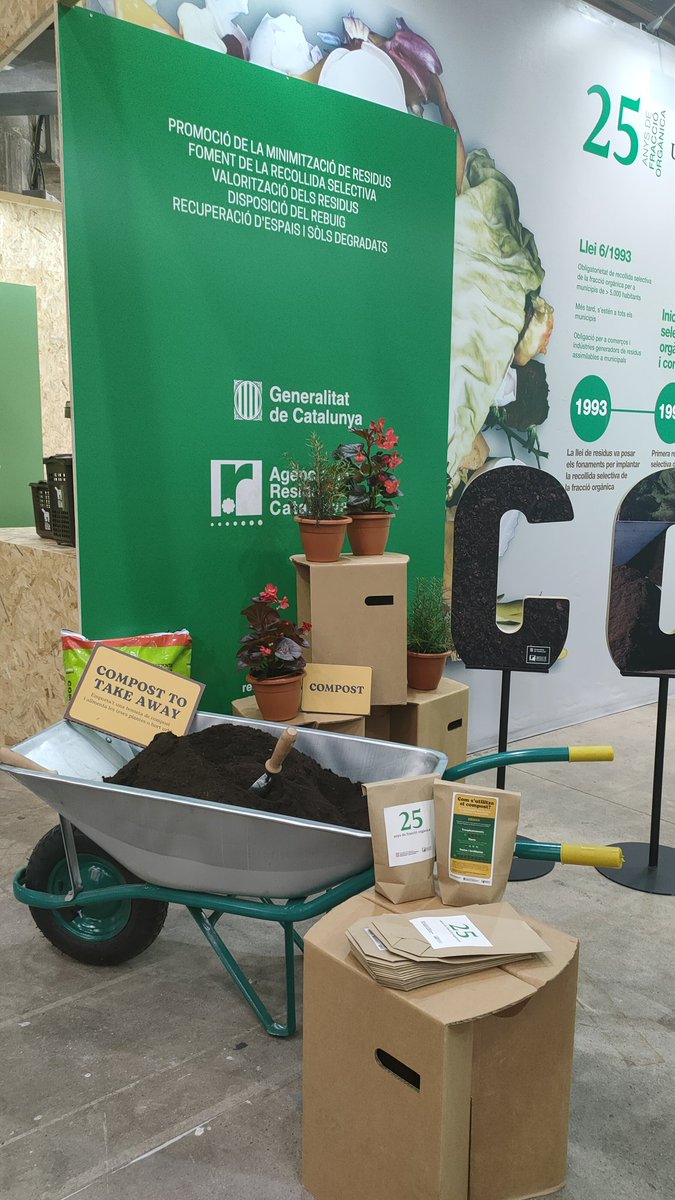 És imprescindible conscienciar en la NECESSITAT de recollida separada i neta de la fracció orgànica per economia i per ecologia. La orgànica és la clau!

<a href="/wasteinprogress/">Waste in Progress</a> <a href="/residuscat/">Agència de Residus</a> <a href="/SomGentdeProfit/">Som Gent de Profit - Residus Gencat</a> #compost #organica #waste #residus