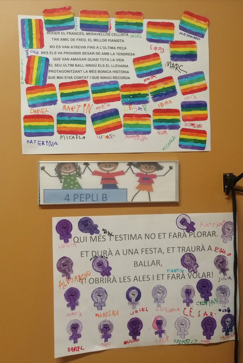 MartaLaFM's tweet photo. A la meua classe de 4 anys continuem aprenent amb vosaltres!😍 @LaFumigaBand
Hui amb videoclip i tot!👏🏼🌈 https://t.co/lrH5G3Pwql