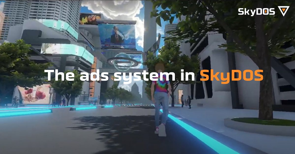 skyDOS_Official's tweet photo. 🌟The ads system in SkyDOS will help businesses promote products easily to users, generating a revenue stream directly for the LAND holder.

👉https://t.co/Epw8kb98WM

💥 Follow us: https://t.co/Auq1F92cyG

$SDC #SkyDOS https://t.co/SPstFskeGU