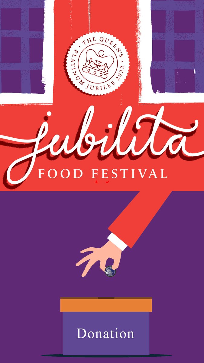 Calentita's tweet photo. Jubilita isn't just about eating great food, &amp; celebrating her Majesty the Queen's #PlatinumJubilee We also work with local groups &amp; charities to raise money for good causes - are you raising money this year? Then get PM us - we have one more slot left for fundraisers https://t.co/RADfTisFOV
