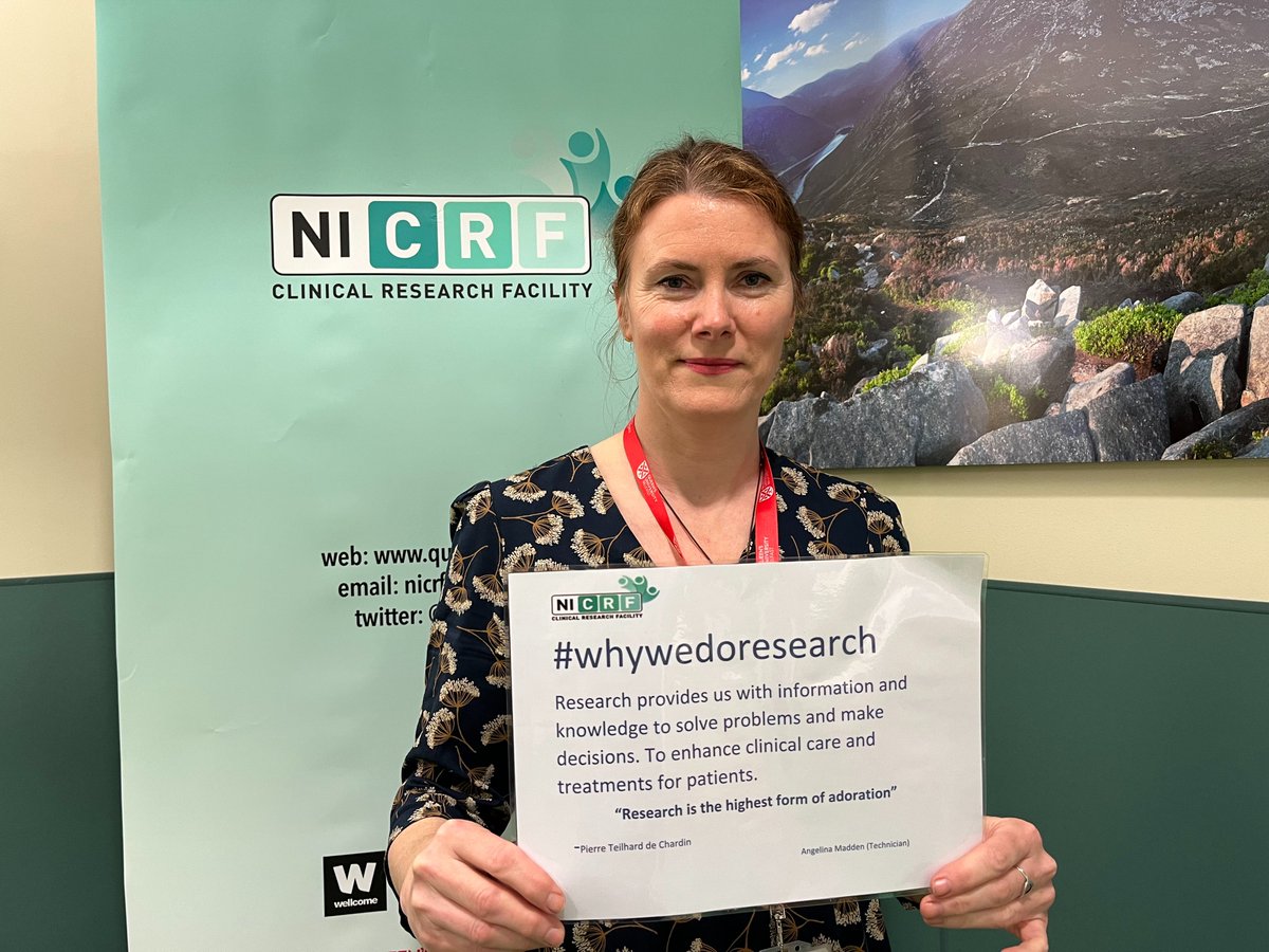 NICRFqub's tweet photo. More of the #NICRF staff celebrating #InternationalClinicalTrialsDay #WhyWeDoResearch https://t.co/96NBssJ69L