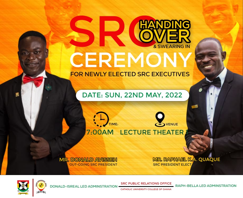 cugsrcofficial's tweet photo. 🔘🔘🔘🔘🔘🔘🔘🔘🔘🔘🔘🔘
The time has finally come for the DONALD-ISRAEL LED ADMINISTRATION to handover the mantle to their successors.
Come and witness this historic event in the annals of CUCG SRC.
📅SUN, 22ND MAY, 2022
⏲7:00AM 🏚️LT1🌟SRC PUBLIC RELATIONS #cugsrc #cucg https://t.co/WJozrRRi8l