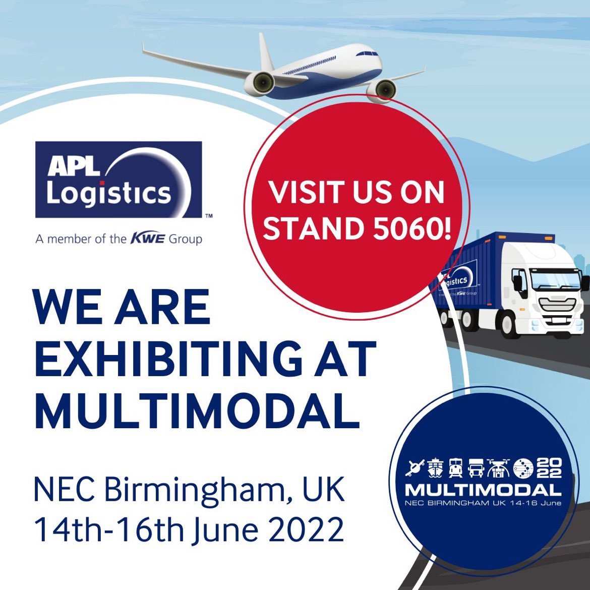 APL Logistics (@apllogistics) on Twitter photo APL Logistics is exhibiting at <a href="/multimodal/">Multimodal 2026</a> 2022! Find out what will be showcased at our stand 5060 and register as a VIP guest here: bit.ly/38BdcbZ
#multimodal22 #supplychain #logistics APL Logistics is exhibiting at <a href="/multimodal/">Multimodal 2026</a> 2022! Find out what will be showcased at our stand 5060 and register as a VIP guest here: bit.ly/38BdcbZ
#multimodal22 #supplychain #logistics