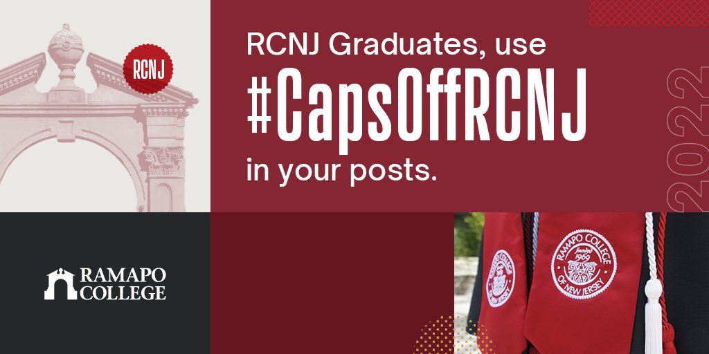 RCNJ Commencement tweet media
