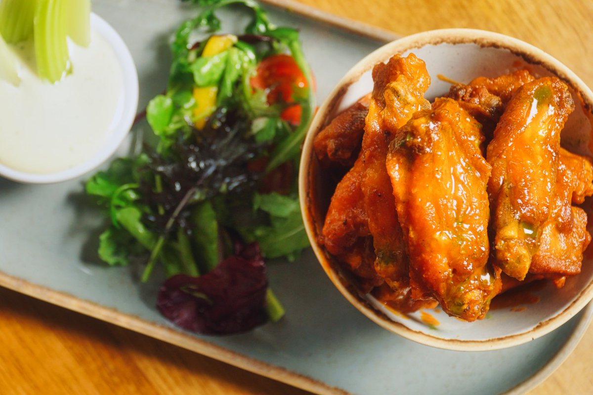 Enjoy a complimentary starter of Chicken Wings or Goats Cheese Salad with any Main Course ordered in Colgans for dining reservations Monday to Thursday.  To book a table and avail of this offer, please click on the following link: bit.ly/3yMn3GM